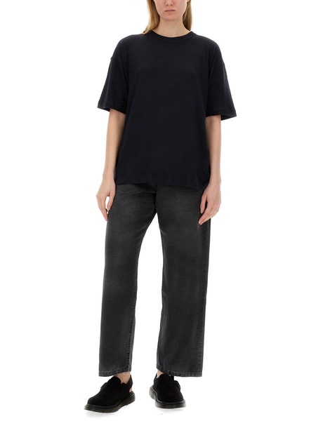Cotton And Linen T-shirt