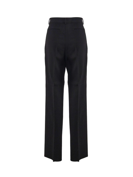 High Waist Straight Leg Trousers