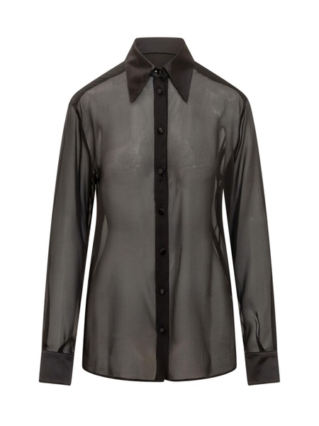 Silk Chiffon Shirt