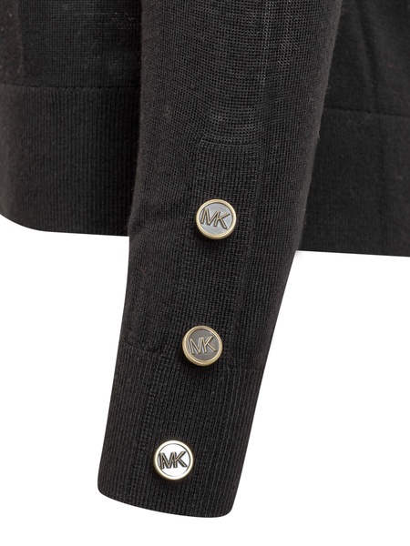 Merino Button Long Sleeve Sweater