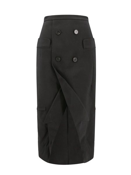 Alexander Mcqueen Women Alexander Mcqueen Black Skirts