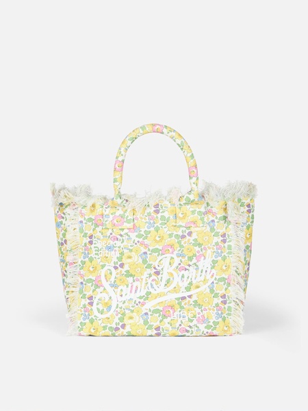 Betsy Cotton Canvas Colette Liberty Handbag |made With Liberty Fabric