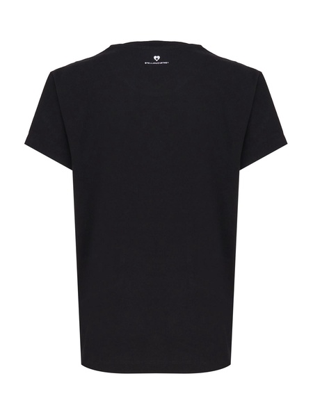 Cotton T-shirt With Circular Logo