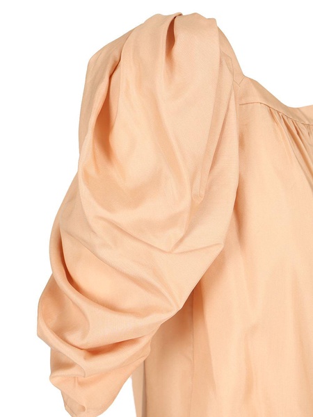 Biscuit Pink Pleated Top