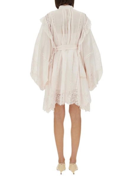 LACE MIDI DRESS
