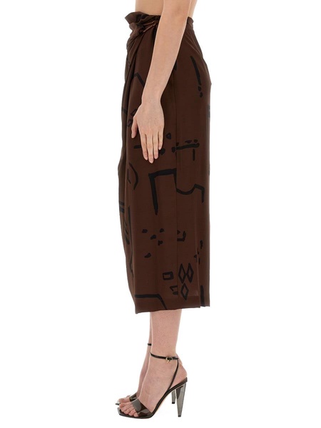Native Print Skirt