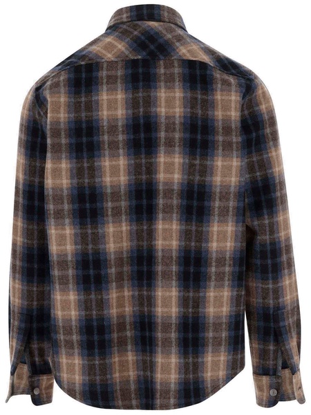 Embroidered Flannel Alaskan Melton Shirt