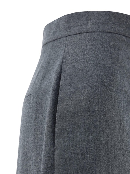Wool Palazzo Trousers