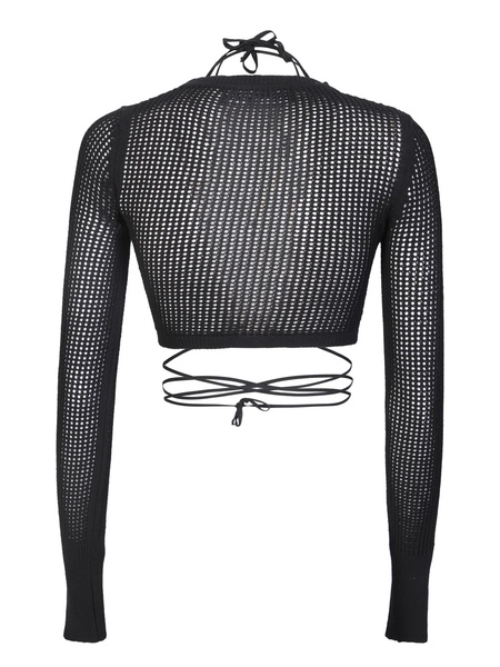 Black Crop-top