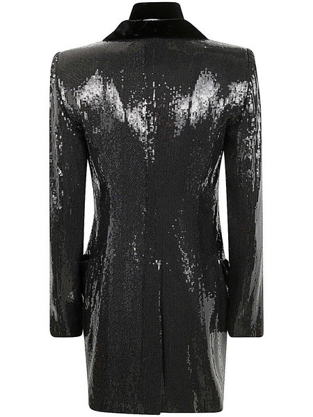 Single Breasted Sequinned Blazer