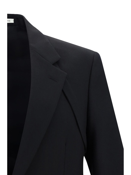Wool Gabardine Harness Jacket