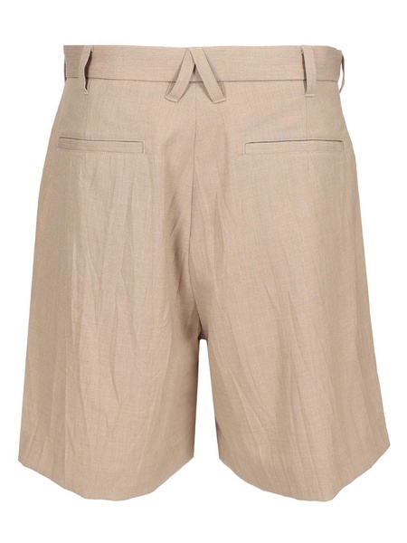 Mens Layered Suit Short Pants