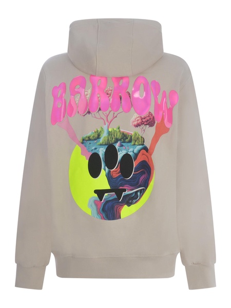 Hooded Sweatshirt Barrow In Cotton