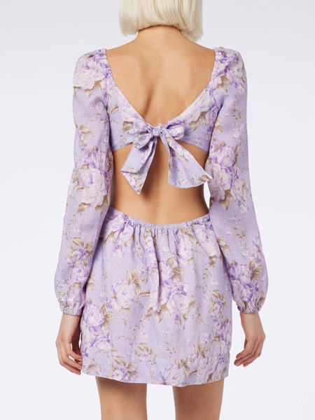 Woman Cut Out Mini Dress Jara