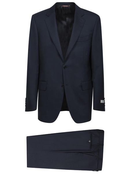 Blue Wool Suit