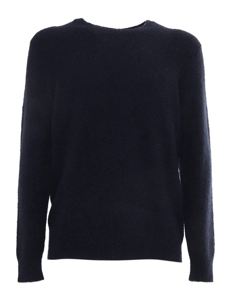 Crew-neck L/s Knitted Sweater Man