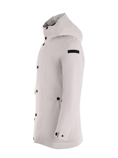 'egg Floating' Parka Jacket In Duck Feathers