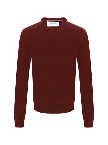 Virgin-wool Zip Polo