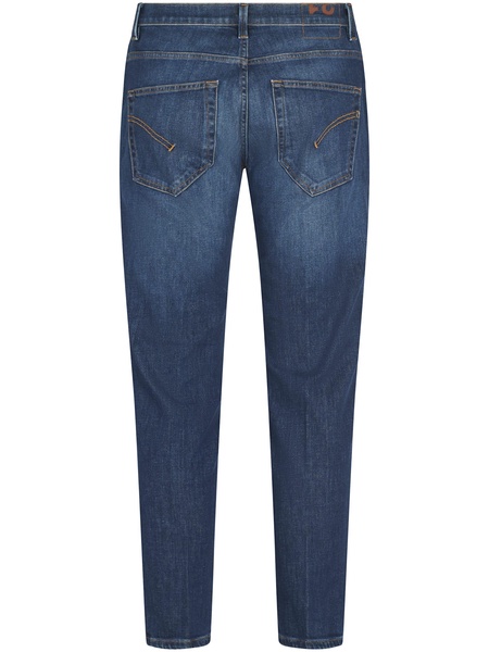 Button Fitted Jeans