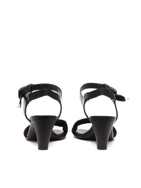 Black Heeled Sandals