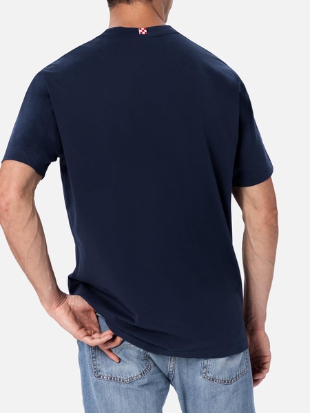 Man T-shirt With Vespa Placed Print And Embroidery | Vespa Special Edition