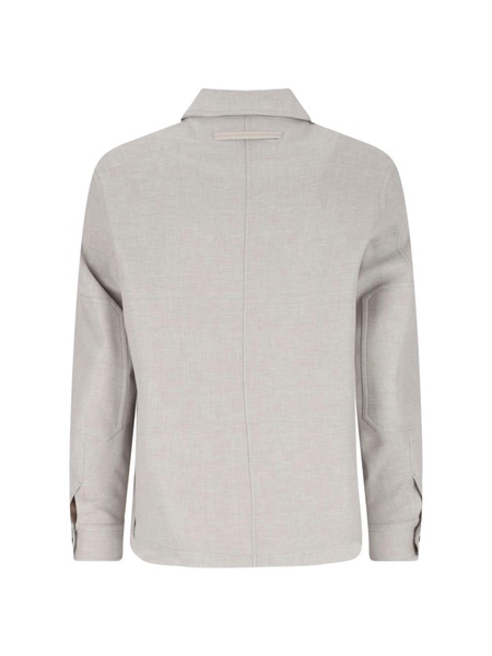 "alba" Shirt Jacket