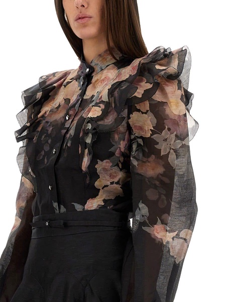 Blouse With Ruffles 'crush'