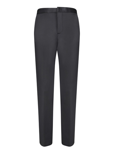 Montefalco Scuba Black Trousers