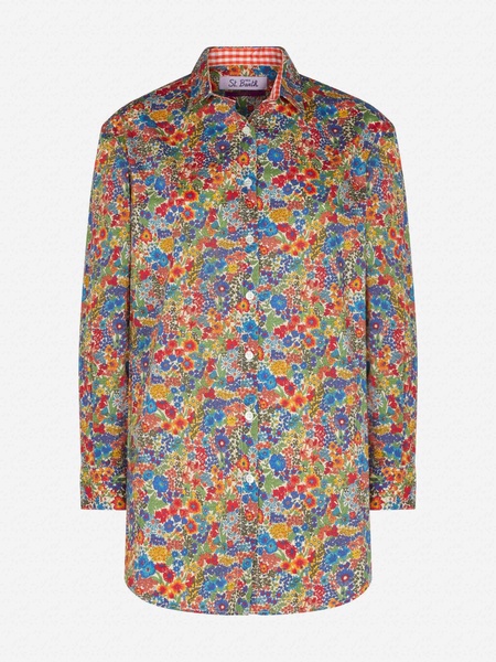 Woman Cotton Shirt | Made With Liberty Fabric