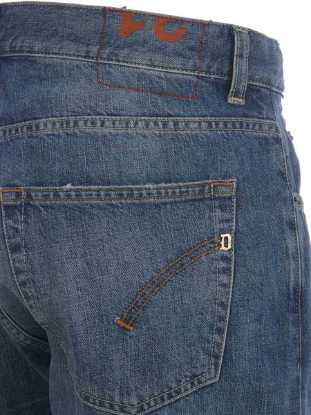 Dian Straight-leg Distressed Jeans