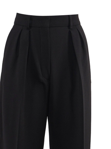 High Waist Straight Leg Trousers