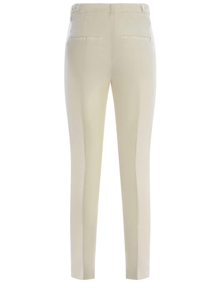 Trousers Dondup "ariel 27inches" Made Of Linen Blend