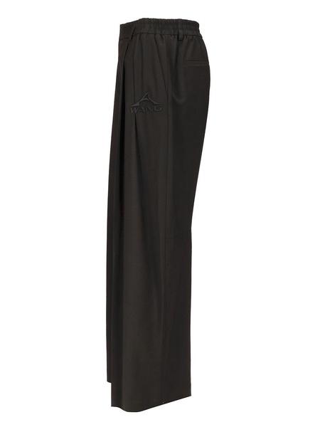 Elasticated Sartorial Pant W/ Logo Embroidery