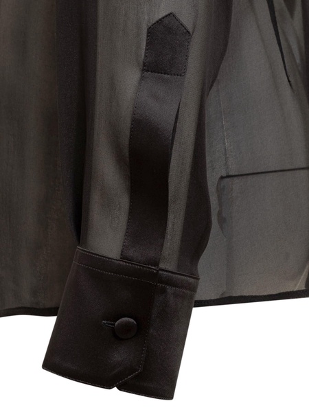 Silk Chiffon Shirt