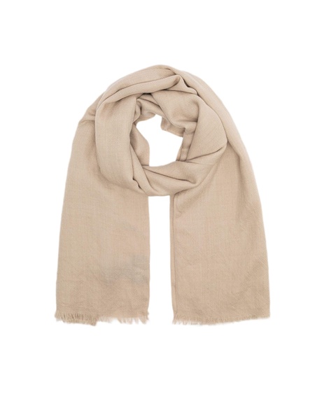 Light Beige Wool Scarf