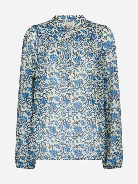 Woman Silk Voile Blouse Harper
