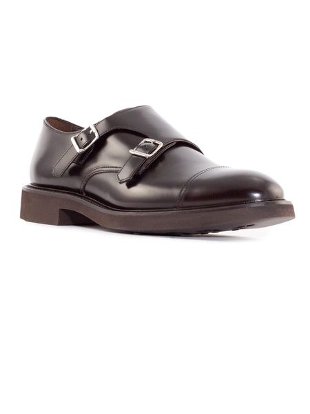 Double Buckle Cap Toe Shoes