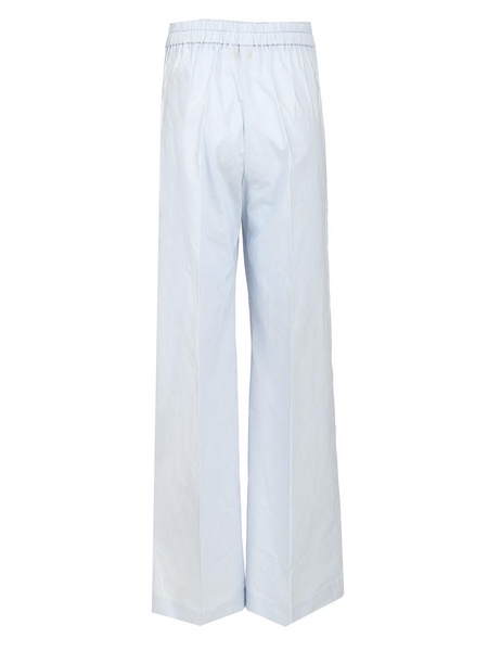 Bci Cotton Popline Elasticated Straight Pants