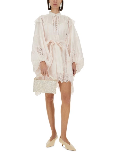 LACE MIDI DRESS
