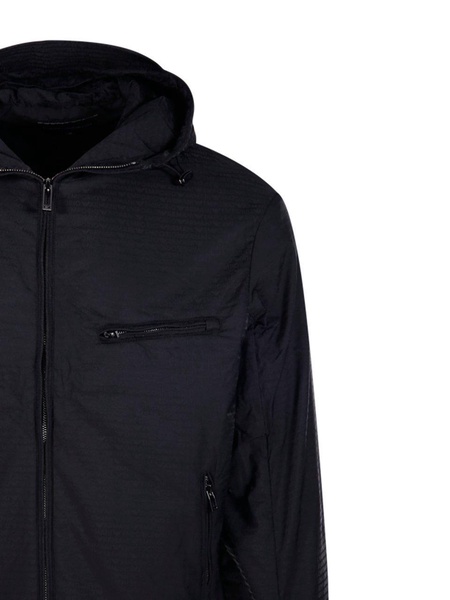 Zip-up Padded Hooded Jacket