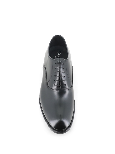Black Leather Oxford Shoes