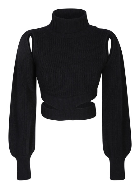 Cropped Black Sweater