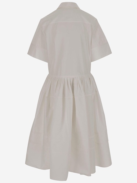 Short-sleeved Midi Dress