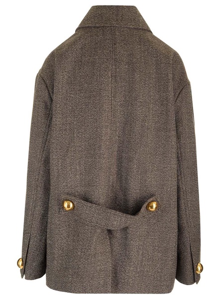 Wool And Cotton Caban