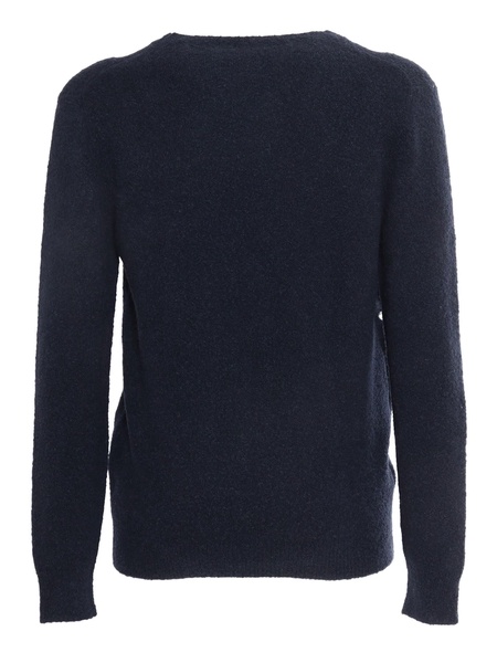 Crew-neck L/s Knitted Sweater Man