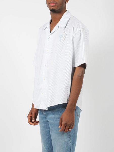 Ami De Coeur Striped Boxy Shirt
