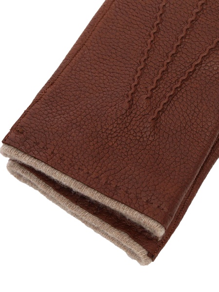 Grained Leather Gloves