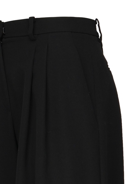 Wide Wool Trousers
