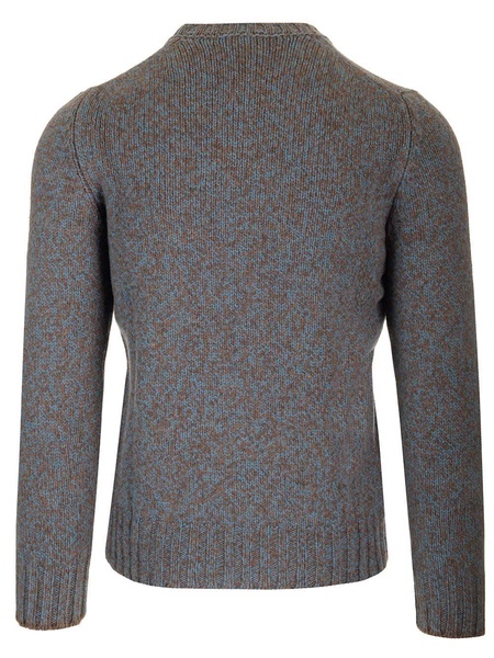 Moulinè Wool Crewneck Sweater