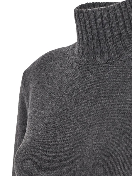 Asymmetric Bottom Knit Sweater